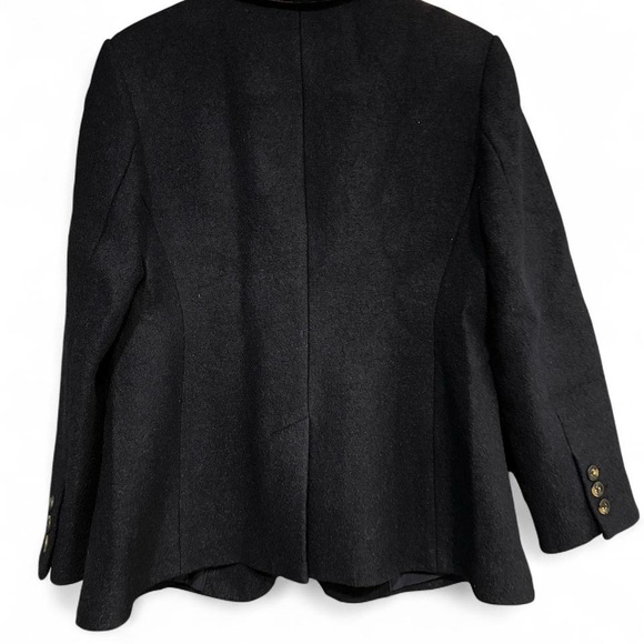 Boden Marylebone Textured Blazer - Wool Blend - Navy 10P - Picture 5 of 8